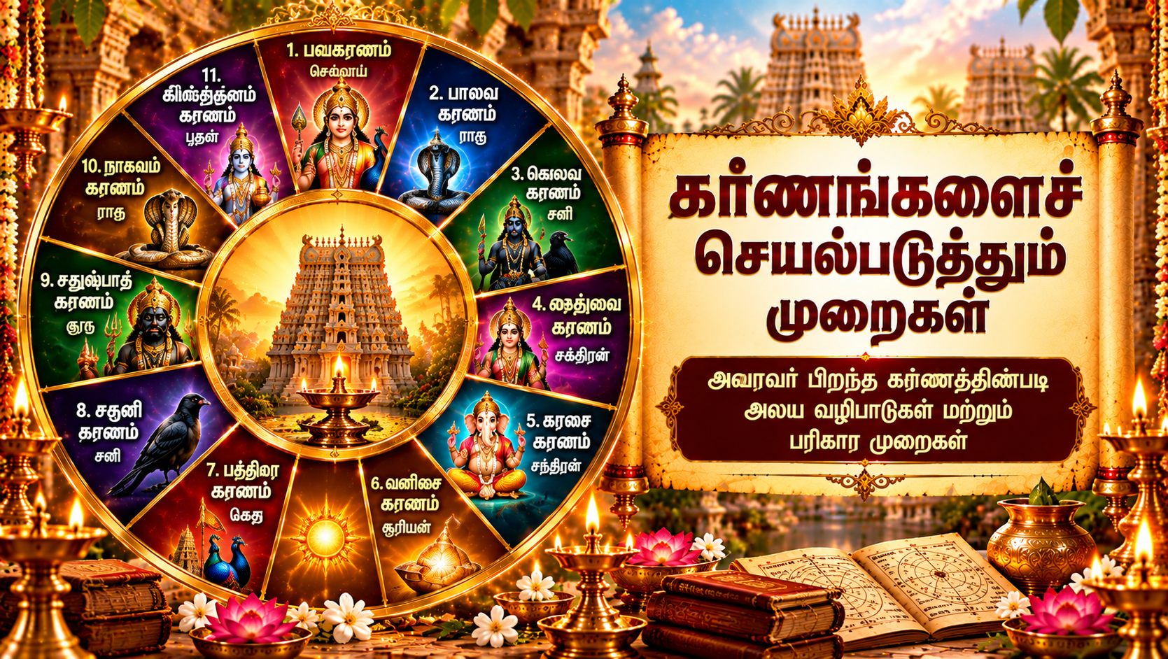 கர்ணங்களைச் செயல்படுத்தும் முறைகள்